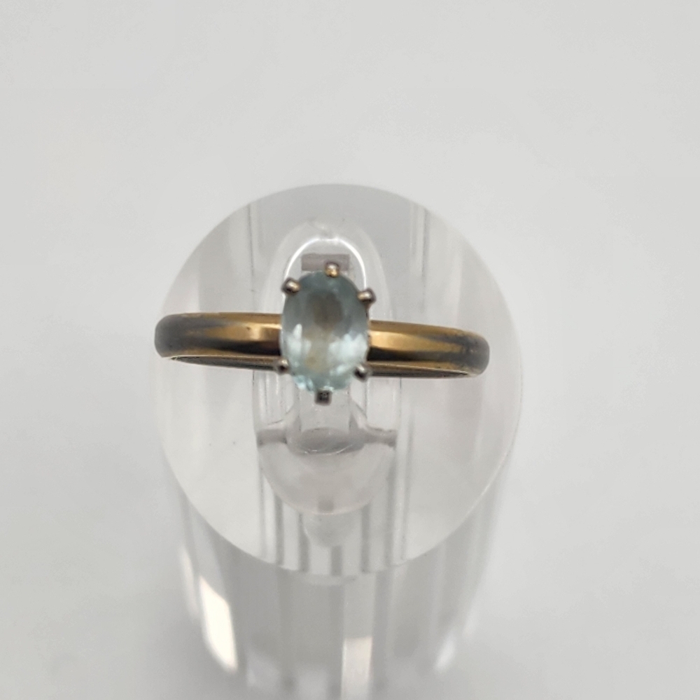 Vintage Topaz Solitaire Ring (8)